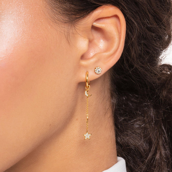 Thomas Sabo Gold Single Hoop Earring - MococoThomas SaboCR660 - 413 - 394051245491241Earrings