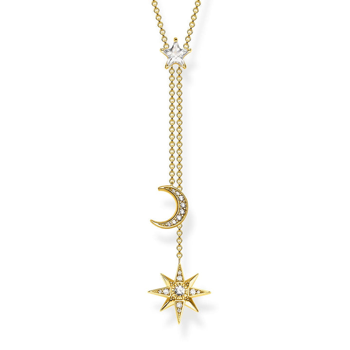 Thomas Sabo Gold Star & Moon Necklace - MococoThomas SaboKE1900 - 414 - 14 - L45V4051245451078Necklaces