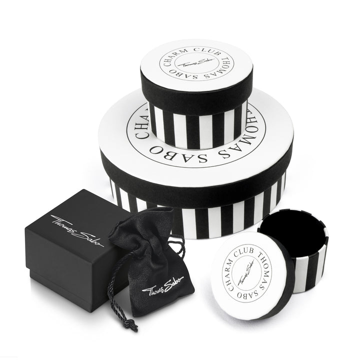 Thomas Sabo CZ Silver Pearls Bracelet