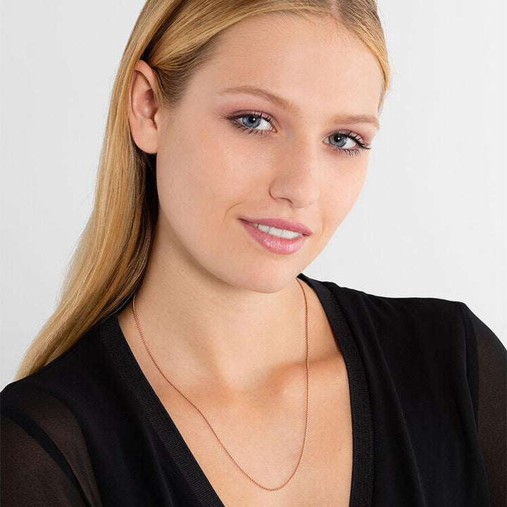 Thomas Sabo Rose Gold Venezia 1mm Chain Necklace - MococoThomas SaboKE1106 - 415 - 12 - L42V4051245072006Necklaces