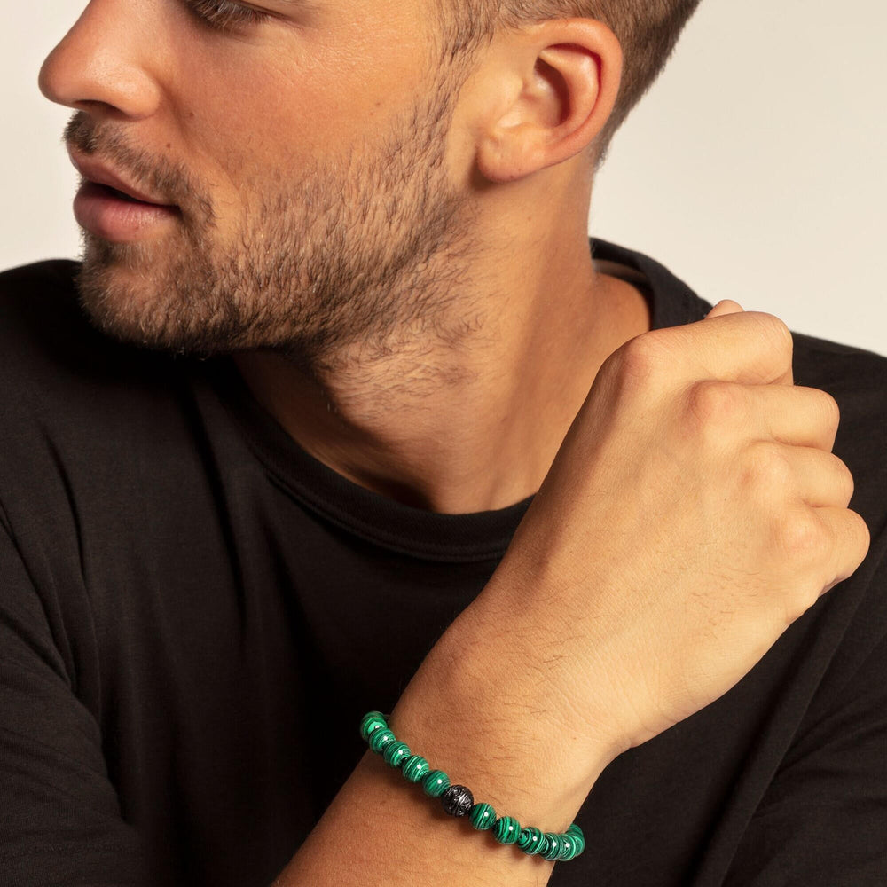 Thomas Sabo Silver and Black Cat Green Bracelet - MococoThomas SaboA1778 - 530 - 6 - L15,54051245395211Bracelets