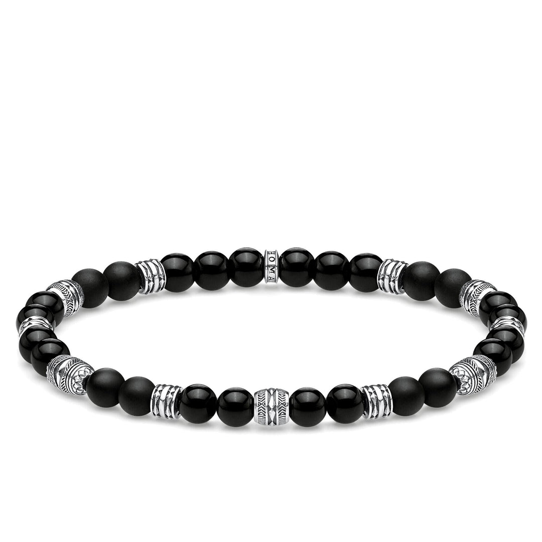 Thomas Sabo Silver and Black Lucky Charm Bracelet - MococoThomas SaboA1924 - 704 - 11 - L15,54051245453522Bracelets