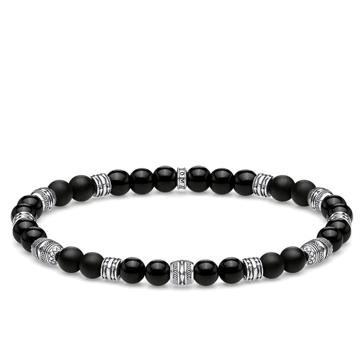 Thomas Sabo Silver and Black Lucky Charm Bracelet - MococoThomas SaboA1924 - 704 - 11 - L15,54051245453522Bracelets