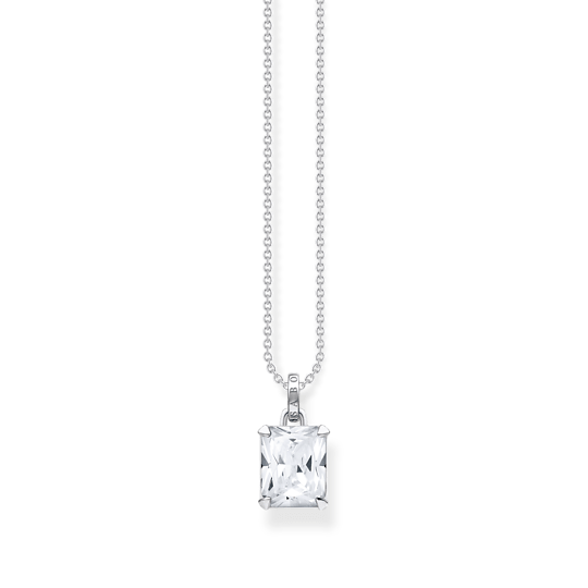 Thomas Sabo Silver Clear CZ Pendant Necklace - MococoThomas SaboKE1964 - 051 - 14 - L45V4051245548518Necklaces