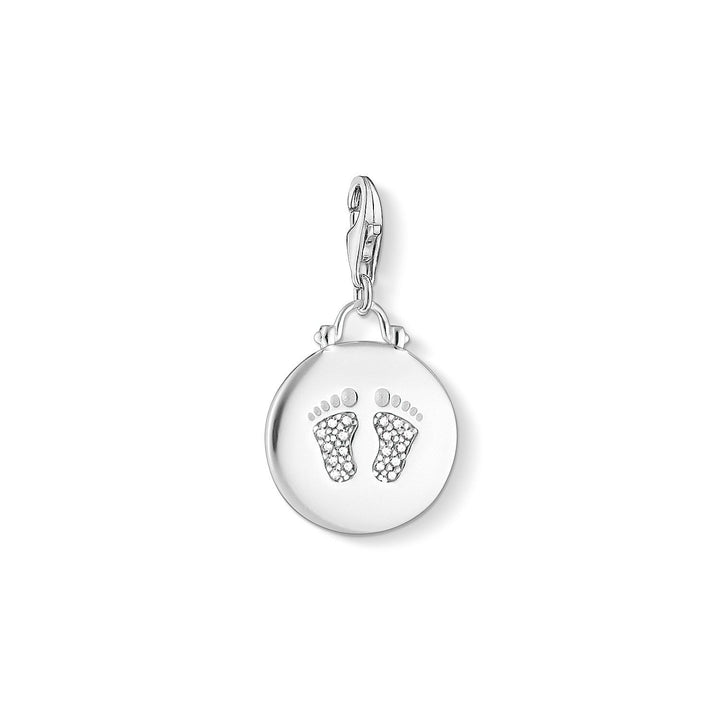 Thomas Sabo Silver CZ Baby Footprint Charm - MococoThomas Sabo1692 - 051 - 144051245403459Charms