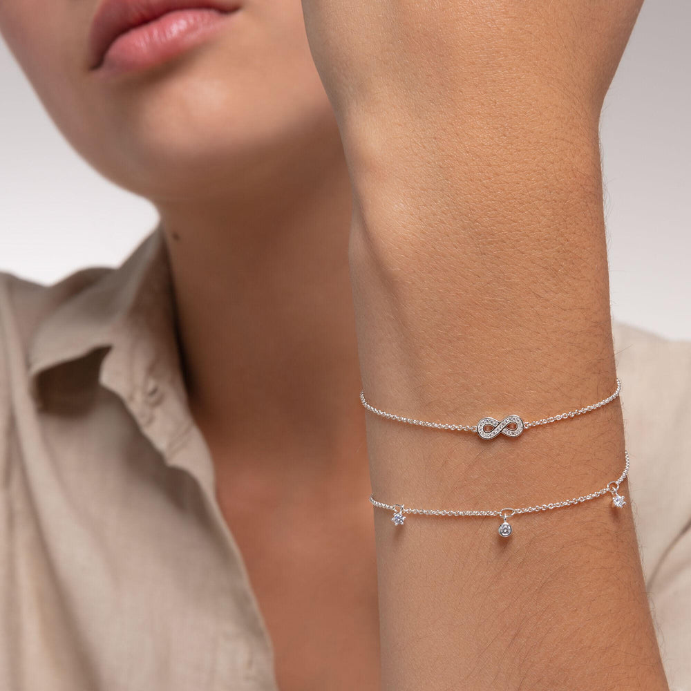 Thomas Sabo Silver CZ Infinity Bracelet - MococoThomas SaboA2003 - 051 - 14 - L19v4051245487756Bracelets