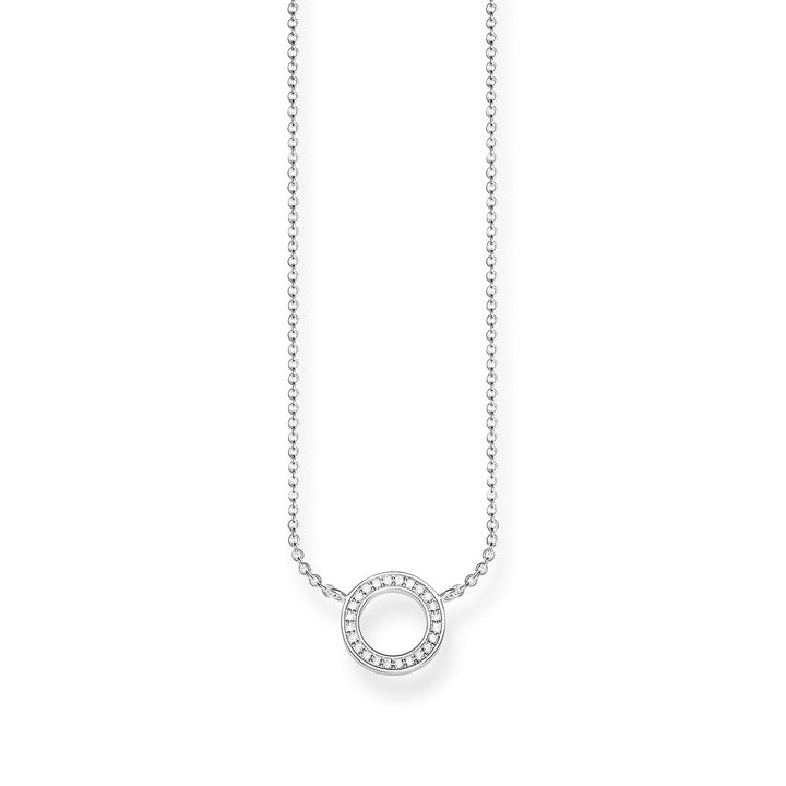 Thomas Sabo Silver CZ Open Circle Necklace - MococoThomas SaboKE1650 - 051 - 14 - L45v4051245315240Necklaces