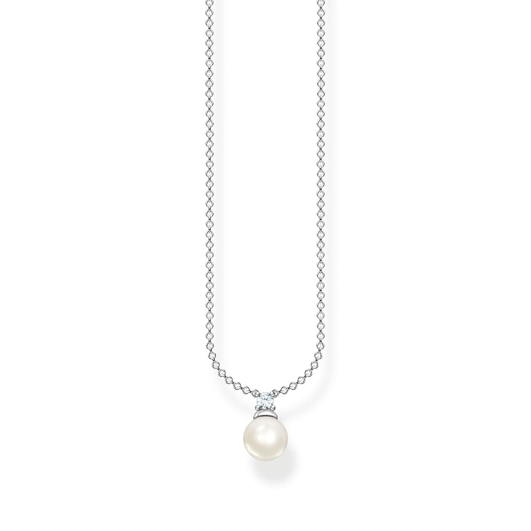 Thomas Sabo Silver CZ Pearl Necklace - MococoThomas SaboKE2121 - 167 - 14 - L45V4051245506976Necklaces