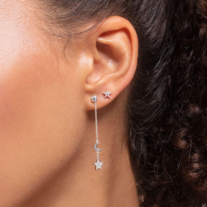 Thomas Sabo Silver CZ Star Single Stud Earring - MococoThomas SaboH2134 - 051 - 144051245491470Earrings