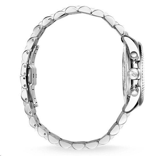 Thomas Sabo Silver Divine Chrono Stainless Steel Watch - MococoThomas SaboWA0253 - 201 - 201 - 38 mm4051245219784Watches and Accessories