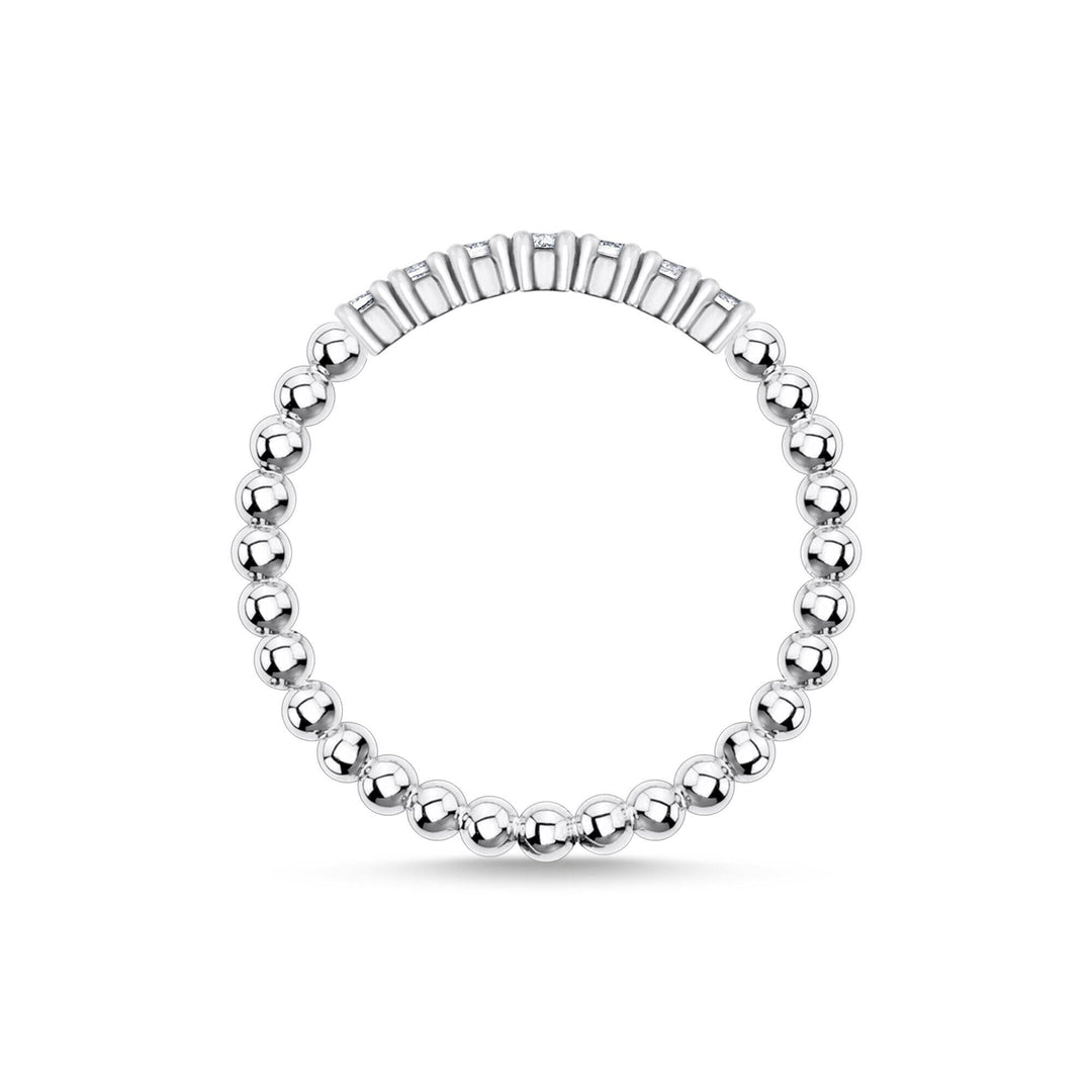 Thomas Sabo Silver Dotted With CZ Ring - MococoThomas SaboTR2323 - 051 - 14 - 524051245489637Rings