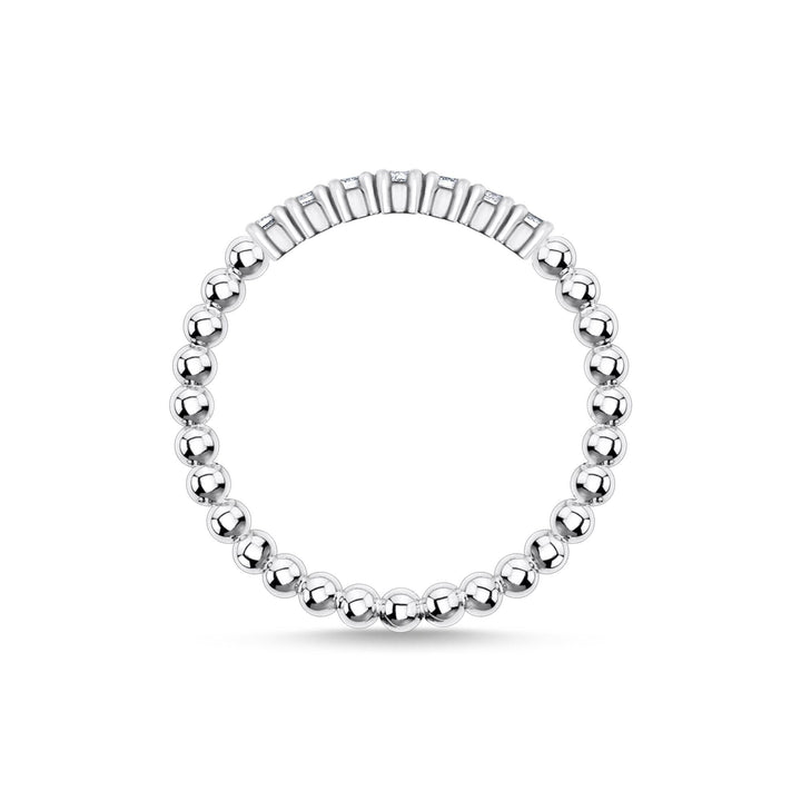 Thomas Sabo Silver Dotted With CZ Ring - MococoThomas SaboTR2323 - 051 - 14 - 524051245489637Rings