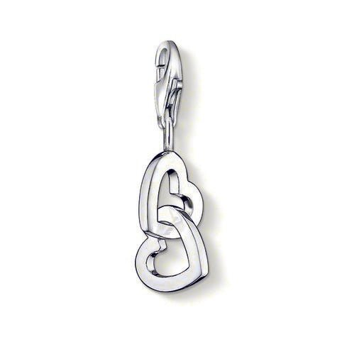 Thomas Sabo Silver Interlocking Hearts Charm - MococoThomas Sabo0773 - 001 - 124051245030129Charms