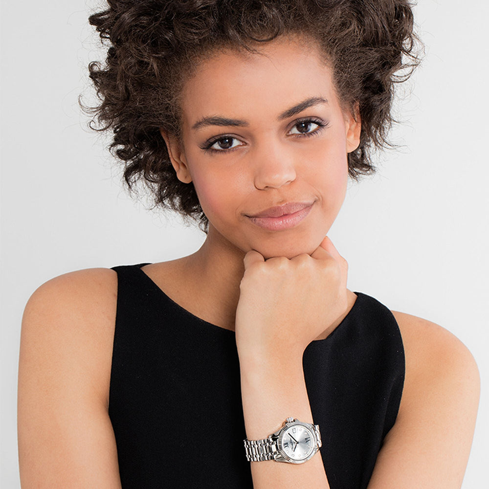Thomas Sabo Silver Ladies Stainless Steel Divine Watch - MococoThomas SaboWA0252 - 201 - 201 - 33 mm4051245219777Watches and Accessories