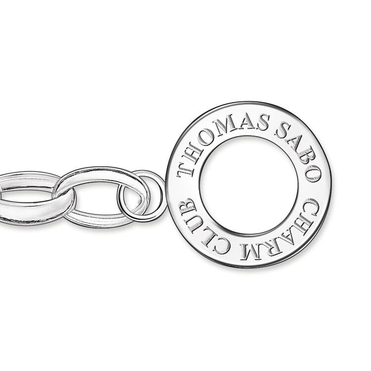 Thomas Sabo Silver Large Link Charm Club Bracelet Small - MococoThomas SaboX0032-001-12-S9120700889284Bracelets