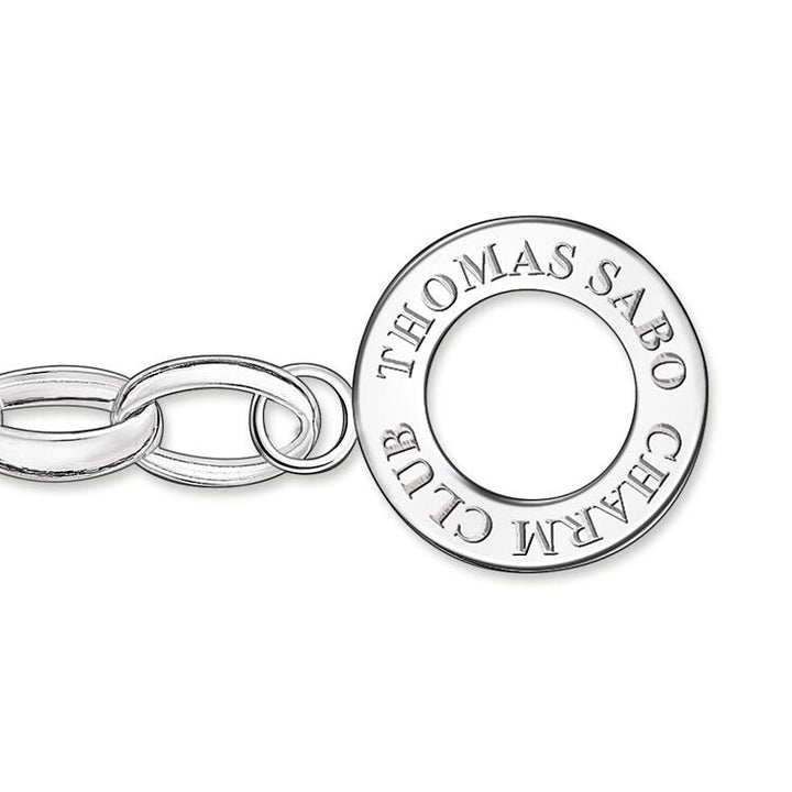 Thomas Sabo Silver Large Link Charm Club Bracelet Small - MococoThomas SaboX0032-001-12-S9120700889284Bracelets