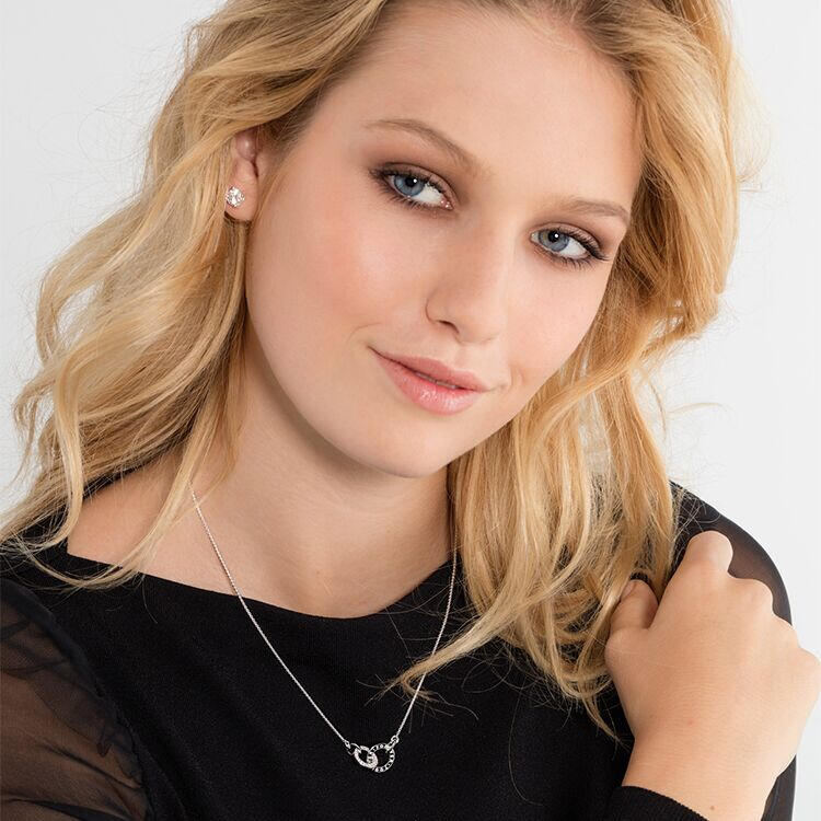 Thomas Sabo Silver Together Forever CZ Necklace - MococoThomas SaboKE1488 - 051 - 14 - L45v4051245226447Necklaces