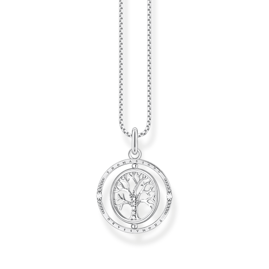 Thomas Sabo Silver Tree of Love Spinning Pendant Necklace - MococoThomas SaboKE2148 - 643 - 14 - L45V4051245518757Necklaces