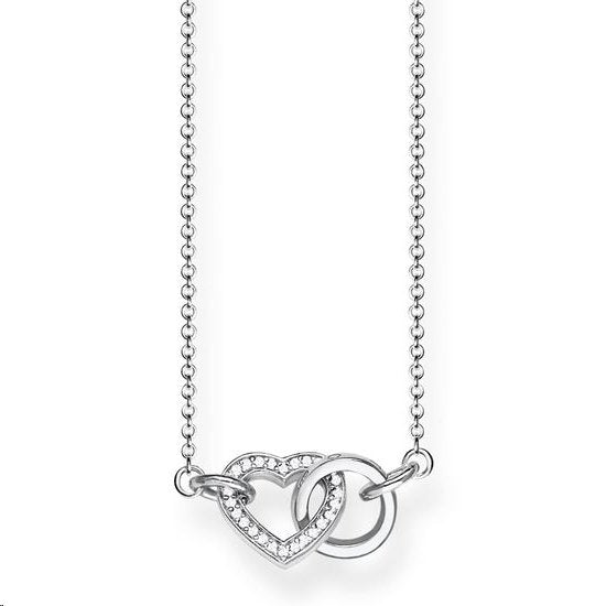 Thomas Sabo Small Together Heart Necklace - MococoThomas SaboKE1643 - 051 - 14 - L45v4051245315196Necklaces