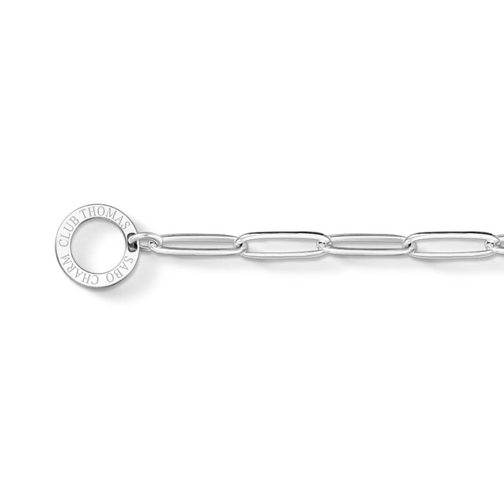 Charm bracelet square links clearance