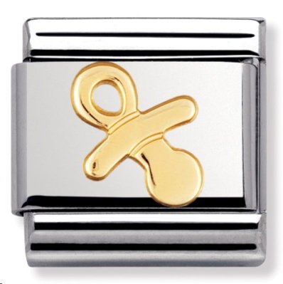 Nomination Classic Two Tone Pacifier Charm