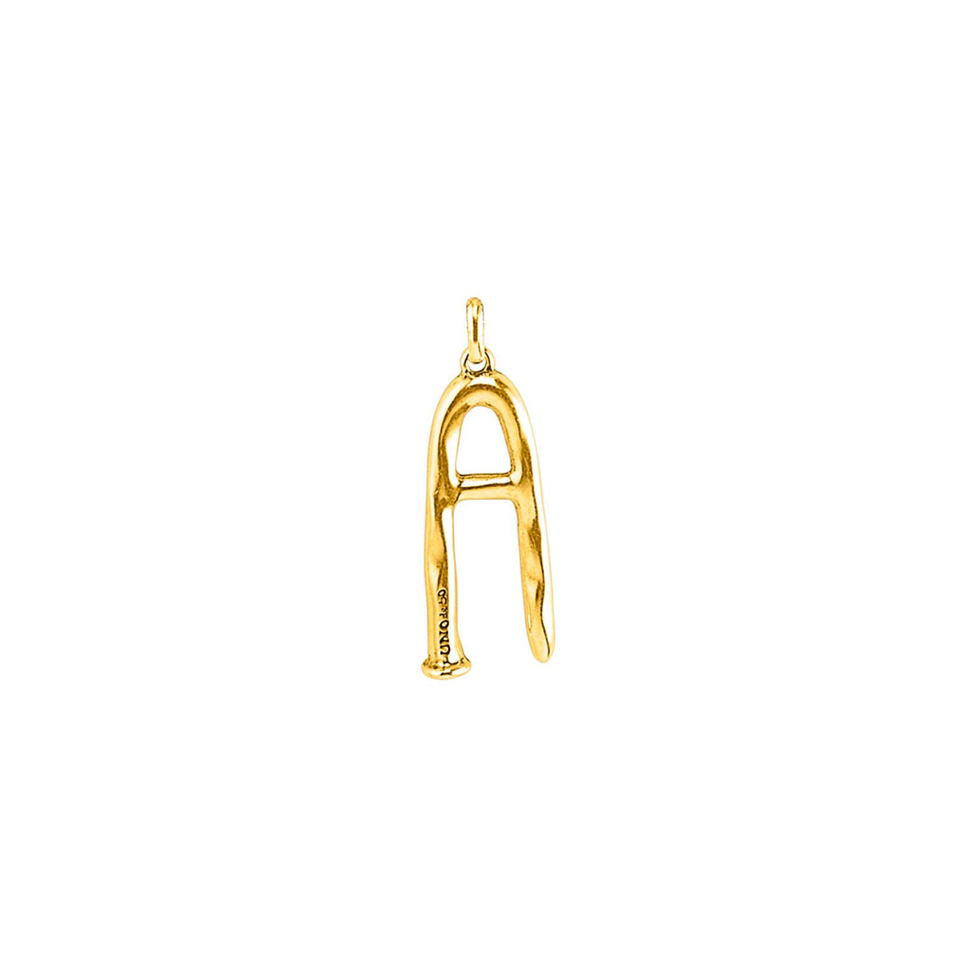 UNOde50 Gold Big Letter A Pendant - MococoUNOde50CHA0001ORO0000U9012555030012Pendants