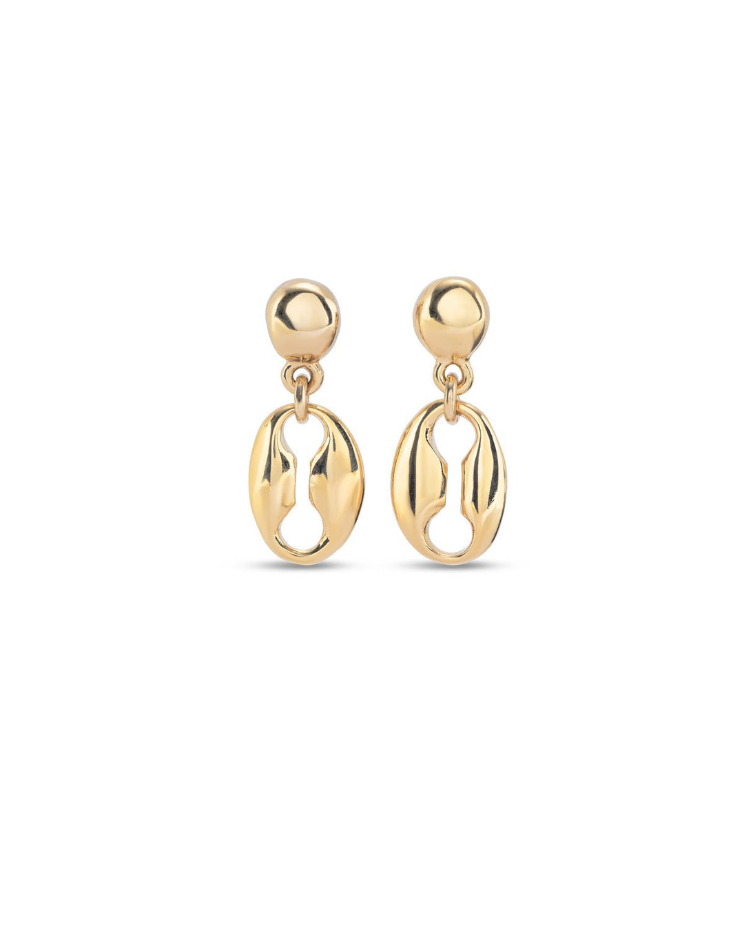 UNOde50 Gold Merci Thankful Earrings - MococoUNOde50PEN0954ORO0000U/WEB8435302483756Earrings