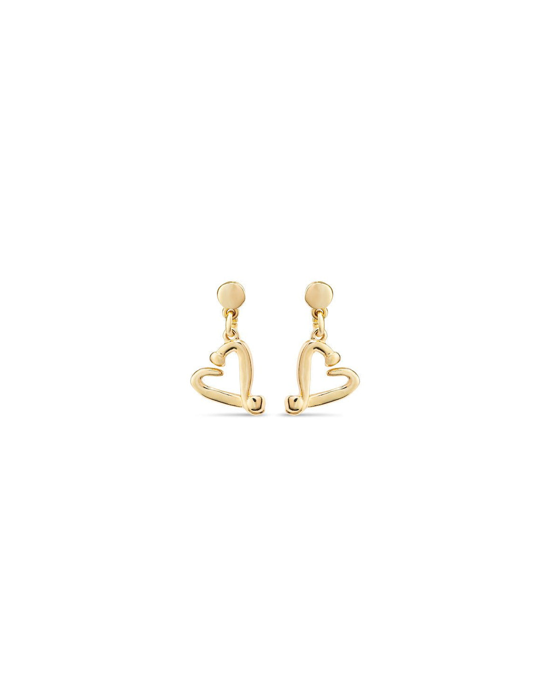 UNOde50 Gold One Love Earrings - MococoUNOde50PEN0887ORO0000U/WEB8435302479995Earrings
