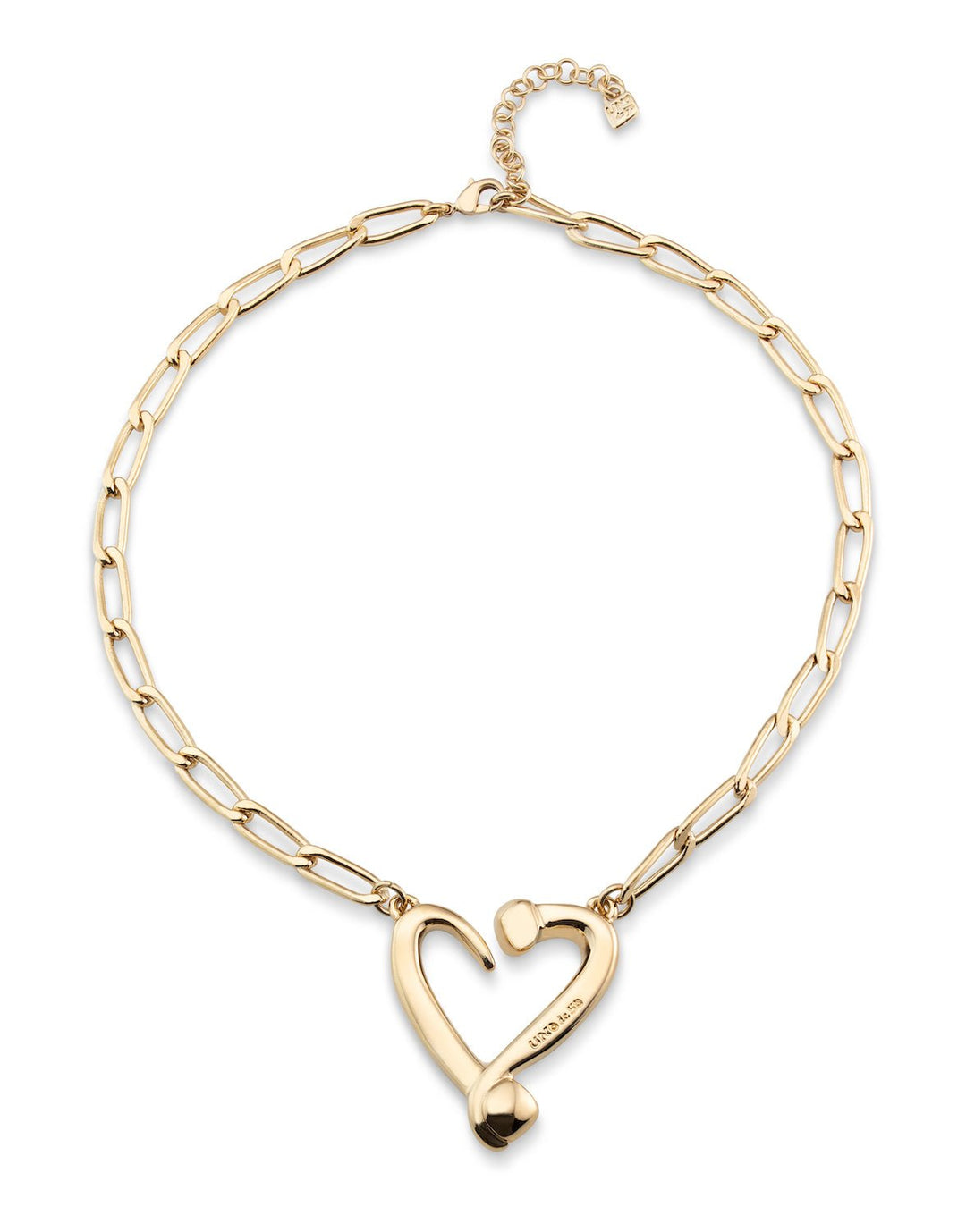 UNOde50 Gold One Love Necklace - MococoUNOde50COL1804ORO0000U/WEB8435302479674Necklaces