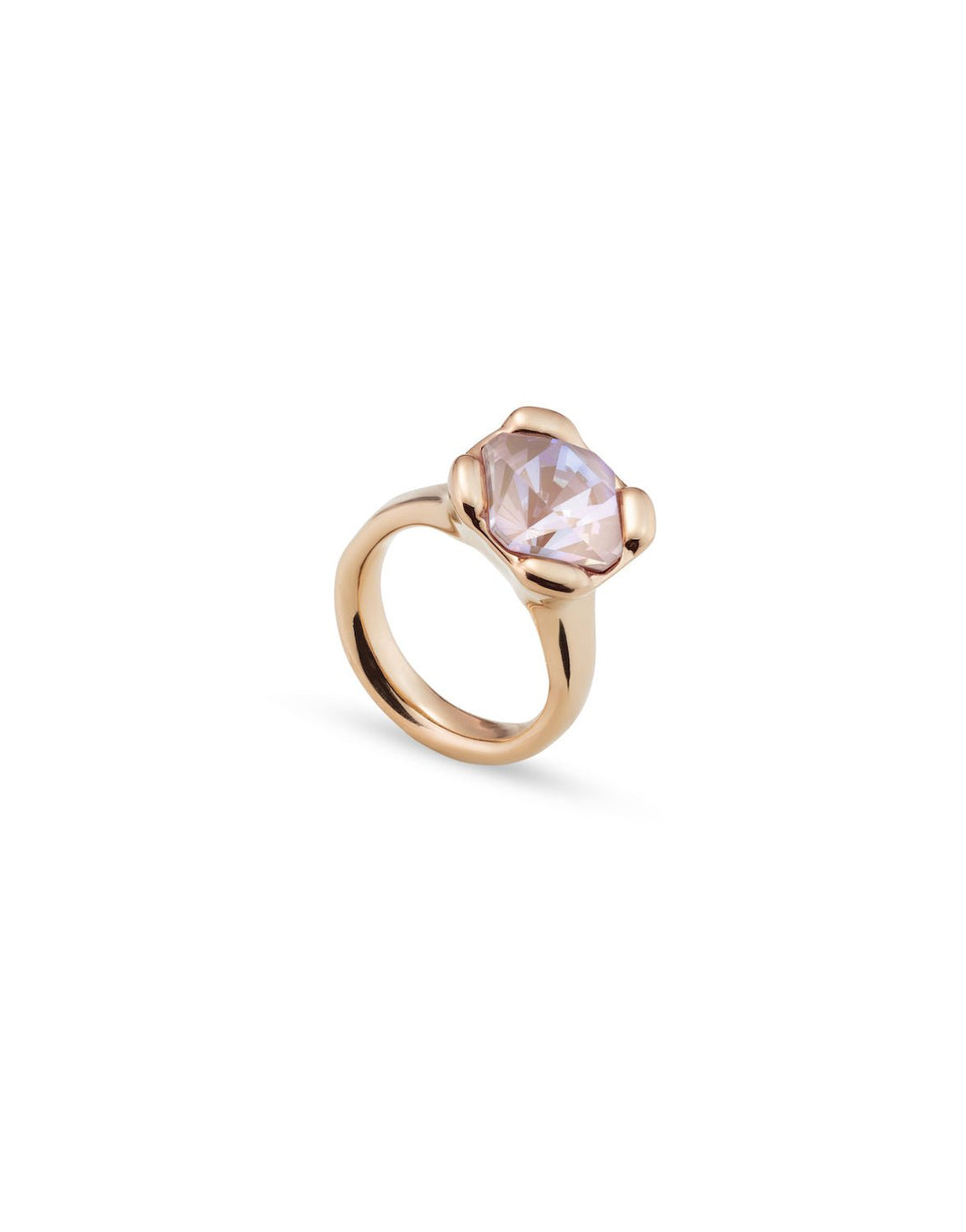 UNOde50 Gold Rock n pink Charismatic Ring - MococoUNOde50ANI0789RSAORO12/WEB8435302480687Rings