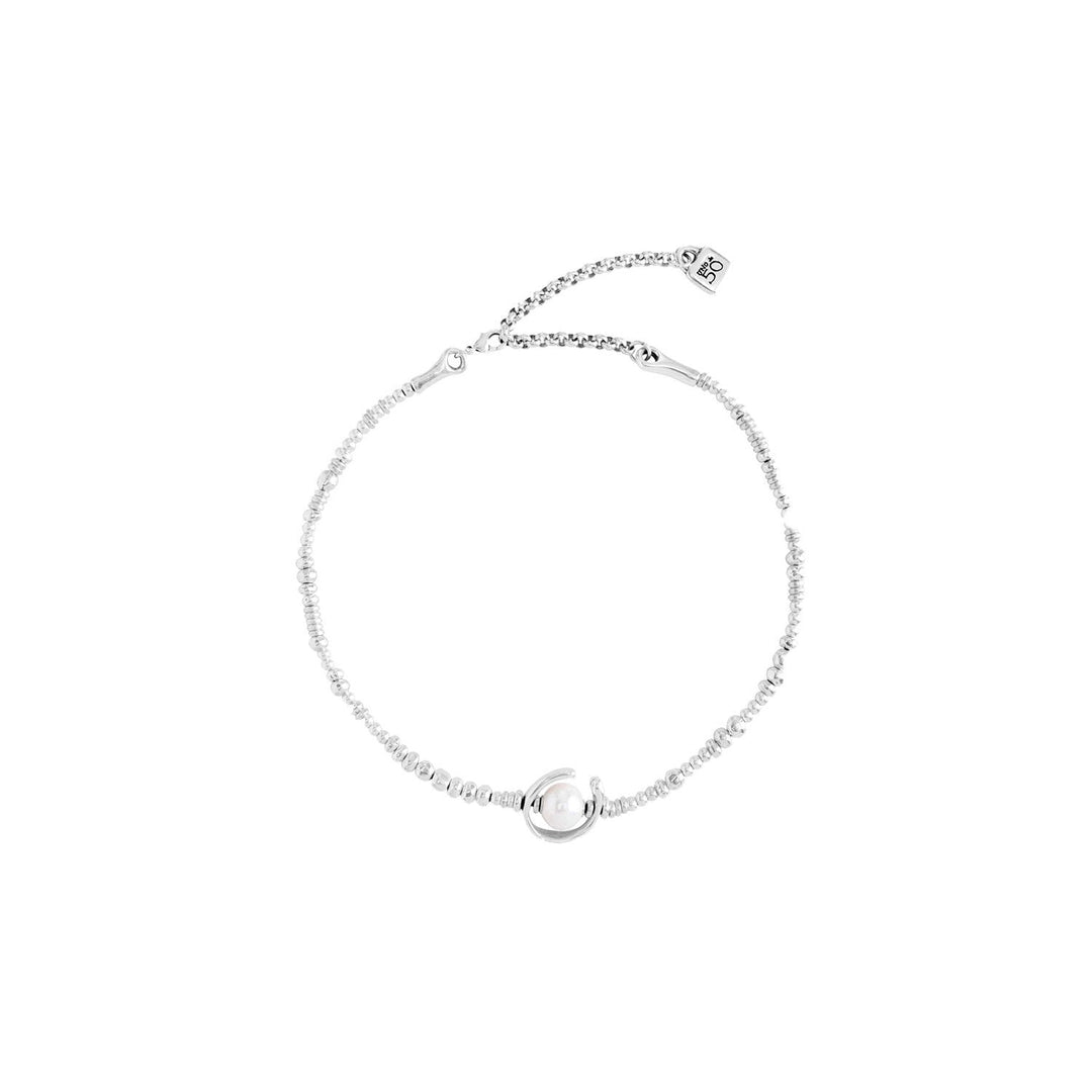 UNOde50 Silver Another Round, Oh Oh Oh... Pearl Necklace - MococoUNOde50COL0970BPLMTL0U8435302438107Necklace