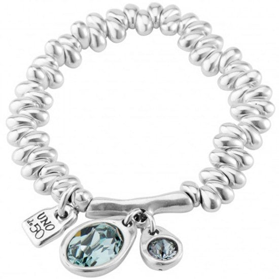 UNOde50 Silver Eclipse Bracelet - MococoUNOde50PUL2225AZUMTL0M8435302473849Bracelets