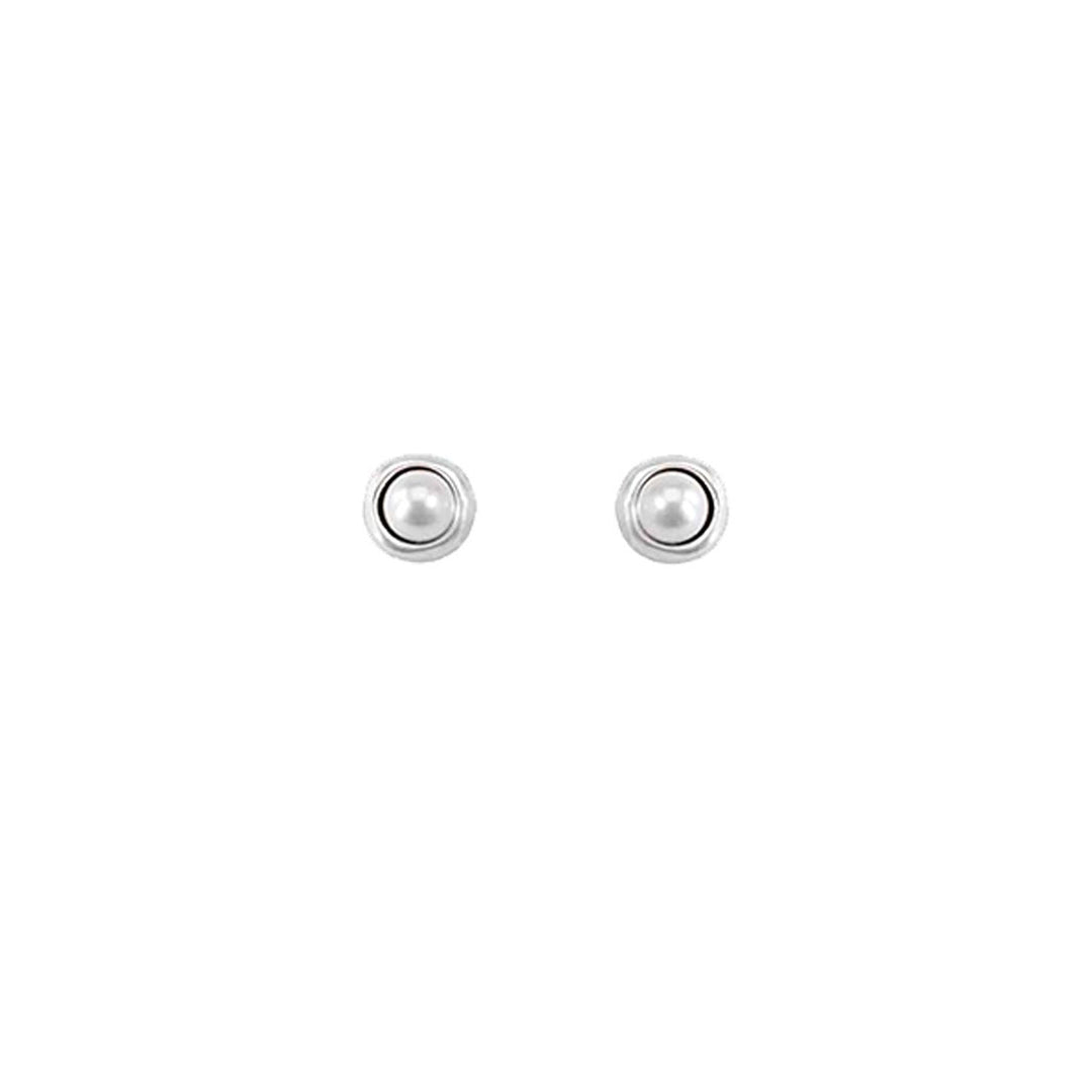 UNOde50 Silver Ego Pearl Earrings - MococoUNOde50PEN0461BPLMTL0U9012623030012Earrings