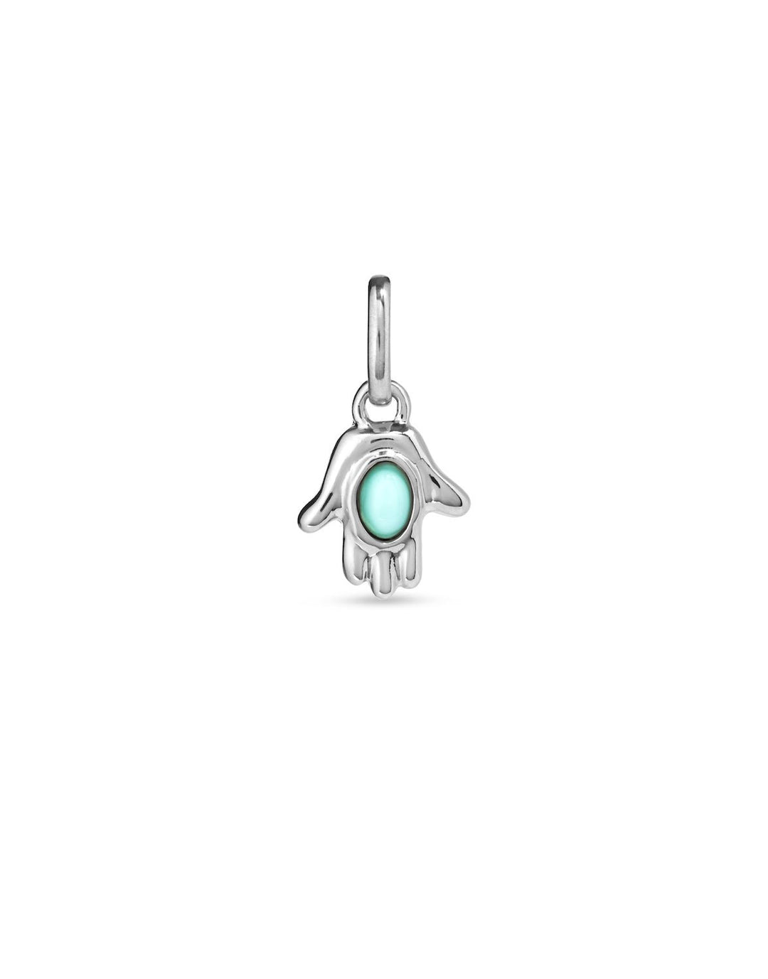 UNOde50 Silver Hamsa Protected Charm - MococoUNOde50CHA0216TQSMTL0U/WEB8435302478998Charms & Pendants
