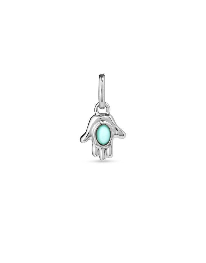 UNOde50 Silver Hamsa Protected Charm - MococoUNOde50CHA0216TQSMTL0U/WEB8435302478998Charms & Pendants