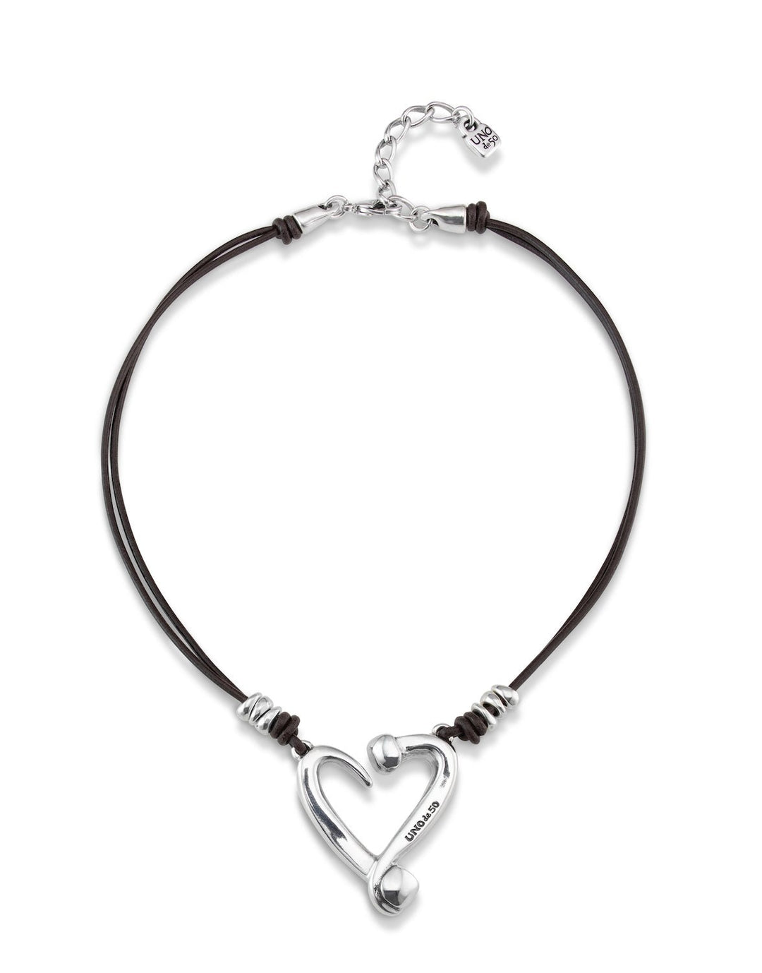 UNOde50 Silver Heart Loved Necklace - MococoUNOde50COL1802MARMTL0U/WEB8435302479636Necklaces