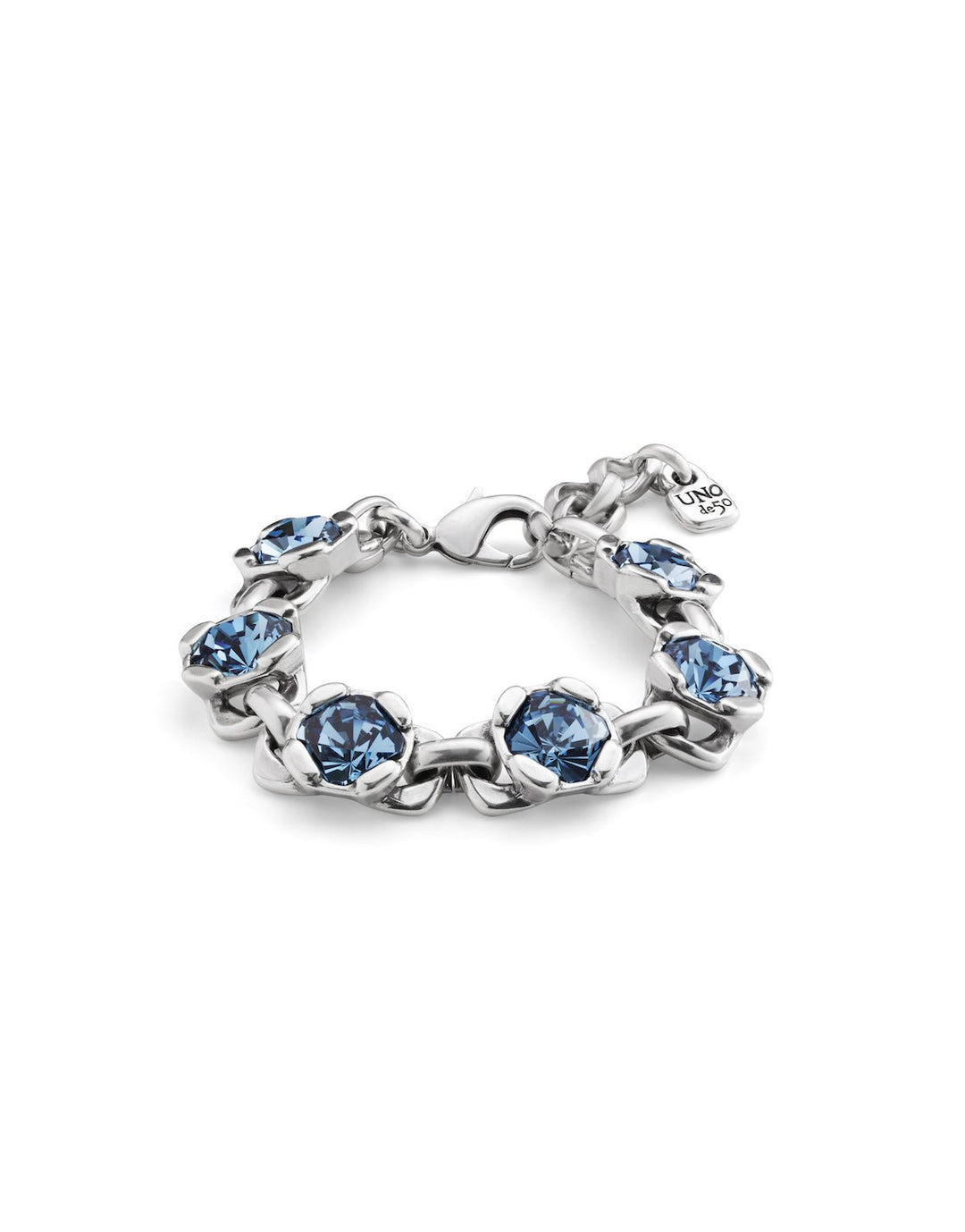 UNOde50 Silver Non stop Charismatic Bracelet - MococoUNOde50PUL2372AZUMTL0M/WEB8435302482162Bracelets