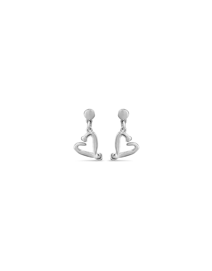 UNOde50 Silver One Love Earrings - MococoUNOde50PEN0887MTL0000U/WEB8435302479988Earrings