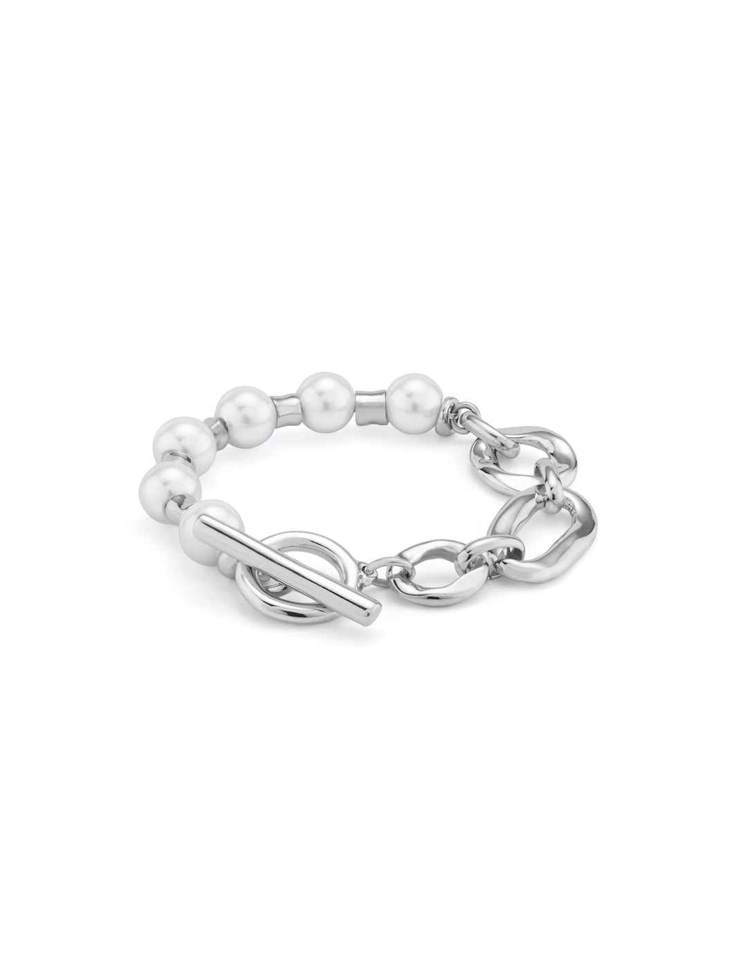 UNOde50 Silver Pearl & Match Joyful Bracelet - MococoUNOde50PUL2364BPLMTL0M/WEB8435302482032Bracelets