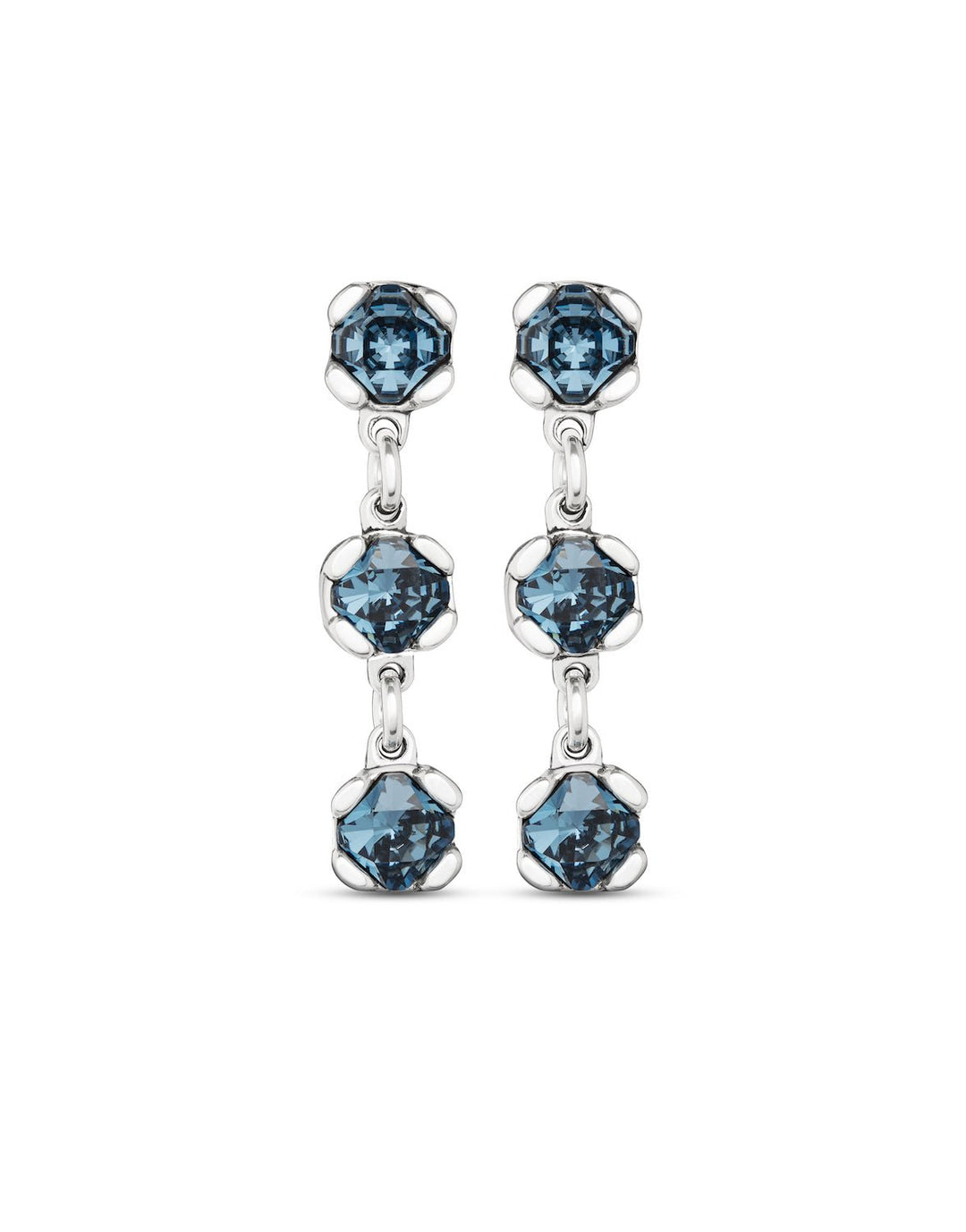 UNOde50 Silver Sublime Blue Charismatic Earrings - MococoUNOde50PEN0912AZUMTL0U/WEB8435302481653Earrings