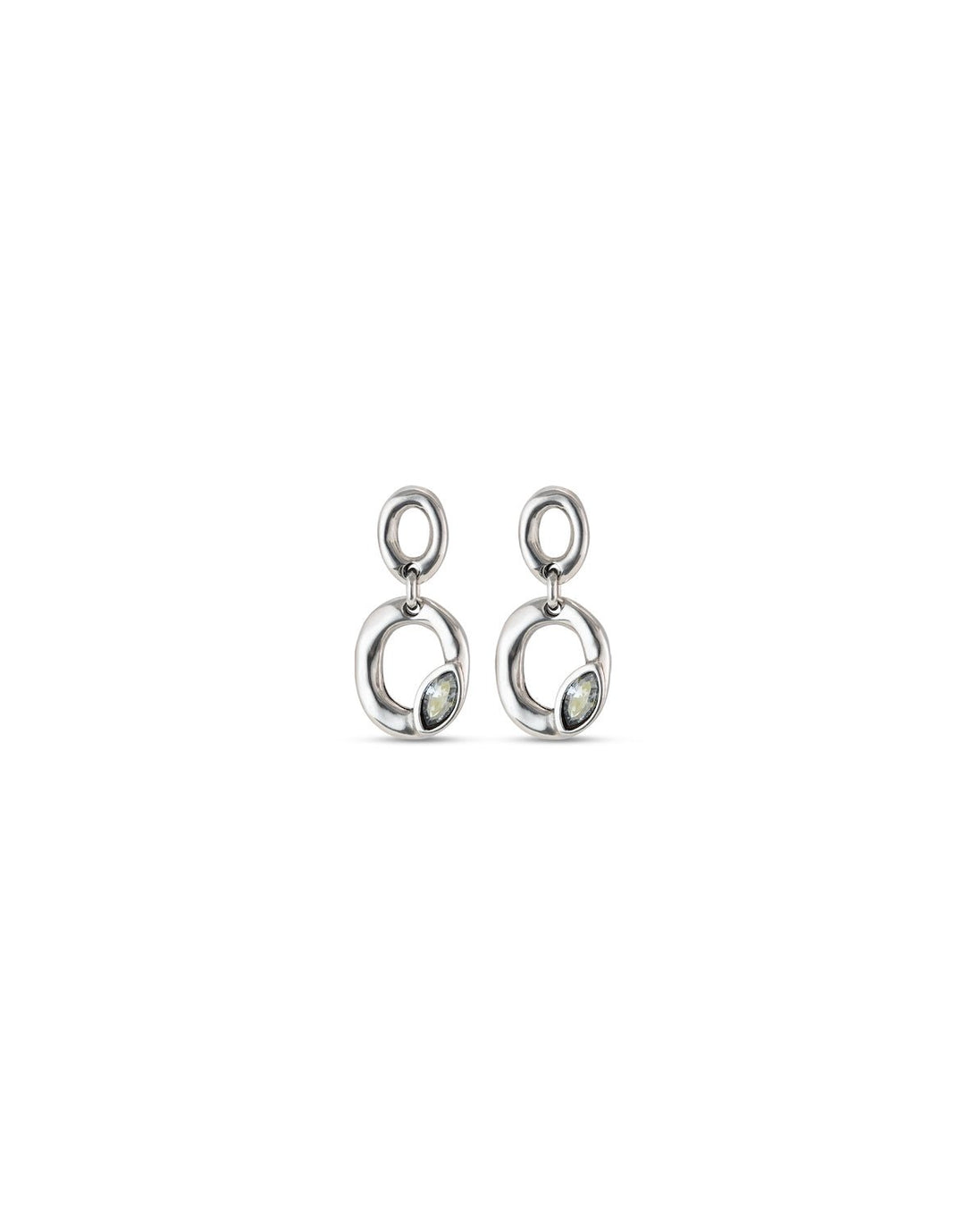 UNOde50 Silver Together Grateful Earrings - MococoUNOde50PEN0898AZUMTL0U/WEB8435302480052Earrings