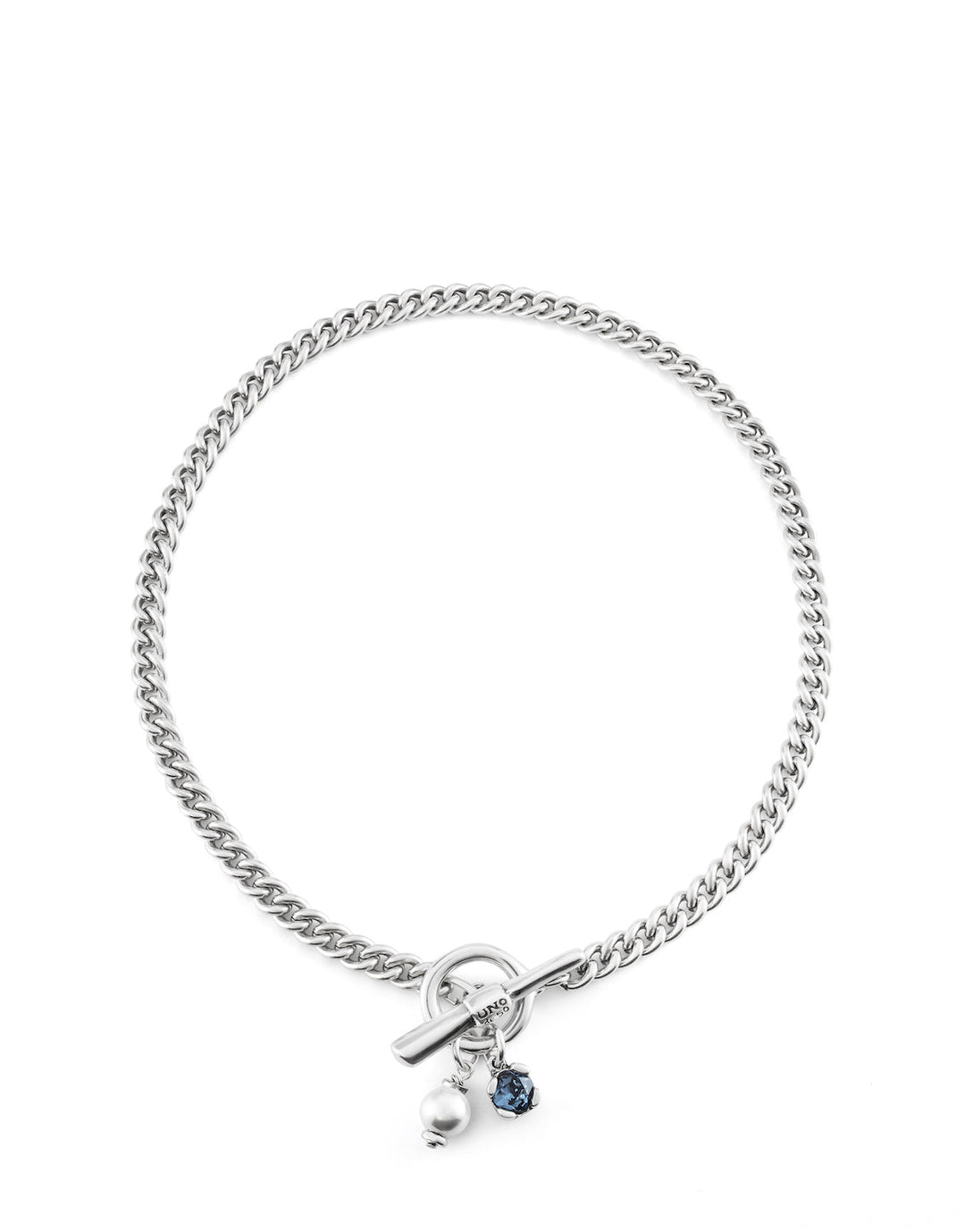 UNOde50 Silver Two Expearltional Charismatic Necklace - MococoUNOde50COL1855BPLMTL0U/WEB8435302481325Necklaces