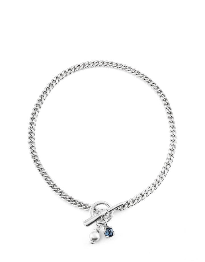 UNOde50 Silver Two Expearltional Charismatic Necklace - MococoUNOde50COL1855BPLMTL0U/WEB8435302481325Necklaces