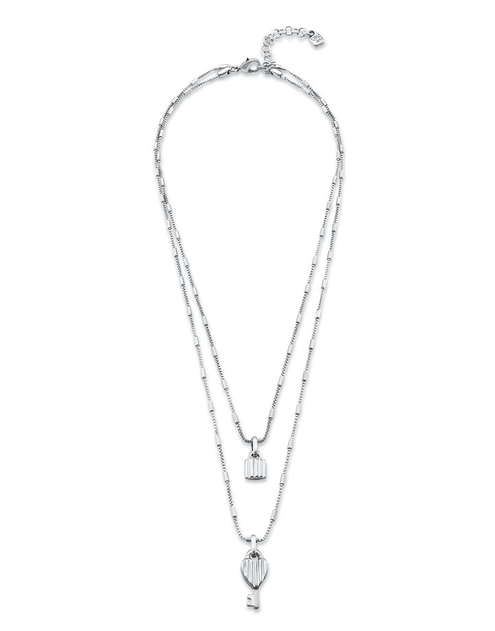 UNOde50 Silver Unlock Confident Necklace - MococoUNOde50COL1794MTL0000U/WEB8435302479575Necklaces