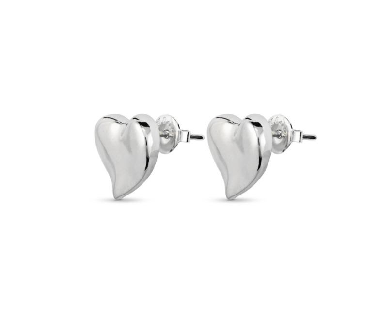 UNOde50 Silver UNO Heart Earrings - MococoUNOde50PEN0829MTL0000U8435302473191Earrings