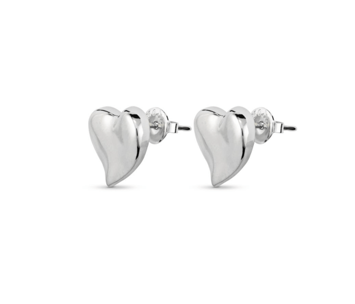 UNOde50 Silver UNO Heart Earrings - MococoUNOde50PEN0829MTL0000U8435302473191Earrings