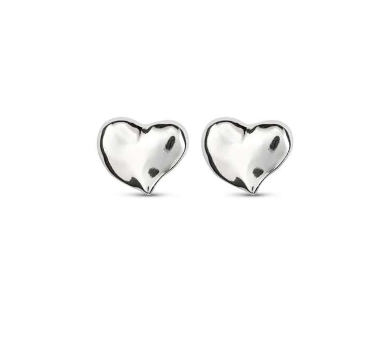 UNOde50 Silver UNO Heart Earrings - MococoUNOde50PEN0829MTL0000U8435302473191Earrings