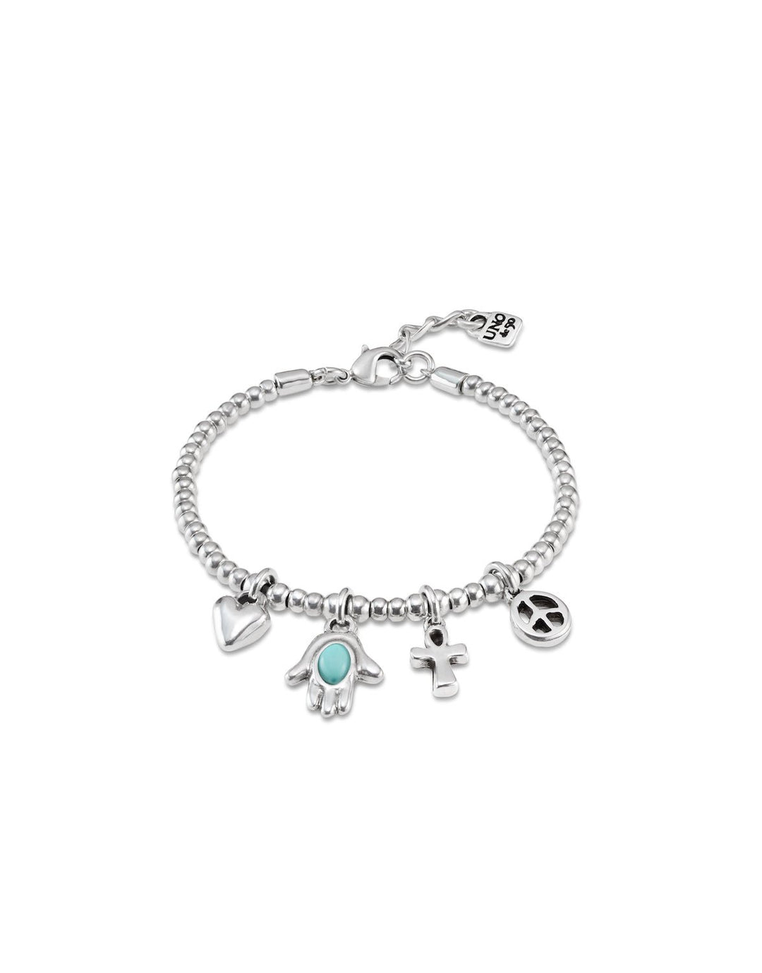 UNOde50 Silver Values Protected Bracelet - MococoUNOde50PUL2331TQSMTL0U/WEB8435302480434Bracelets